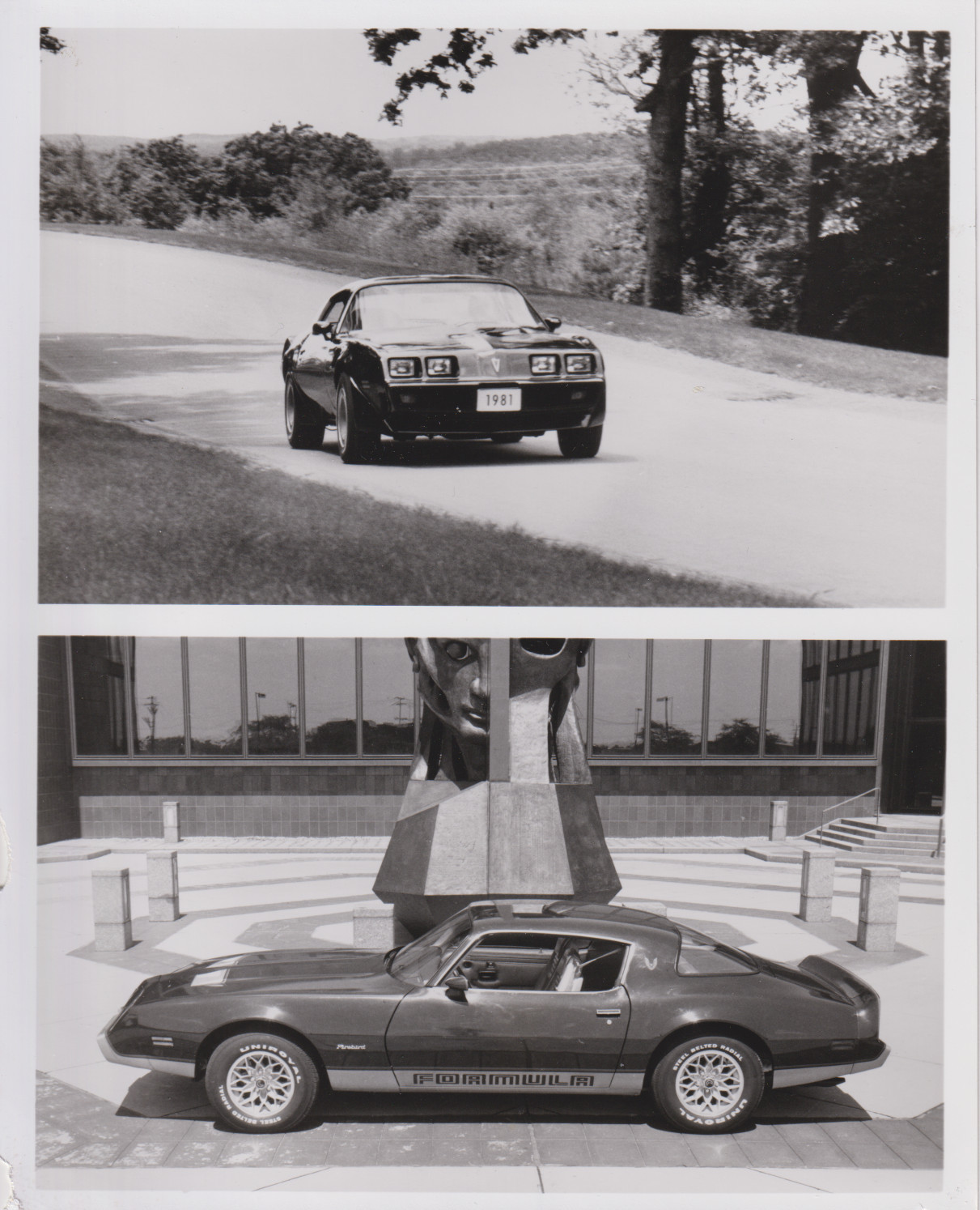 Pontiac Firebird Formula, press photo, USA, 1981