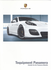 Panamera Tequipment brochure, 68 pages, 07/2011, German