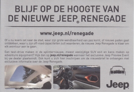 Renegade, Dutch picture,  A6-size, 2015, double-sided