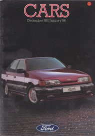 Cars UK all model brochure # 111, 132 pages, 12/1985, English language