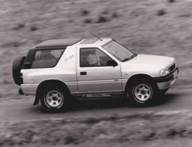 Opel Frontera Sport, press photo, Germany, 09/1991