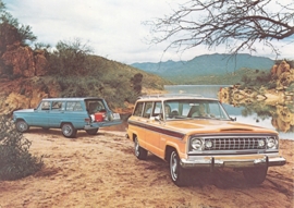 Wagoneer, US postcard,  18 x 12,5 cm, 1994