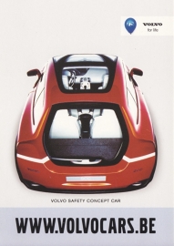 SCC Safety Concept car, A6-size postcard, about 2001, Belgium issued card