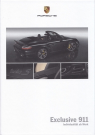 911 Exclusive brochure, 60 pages, 12/2010, hard covers, German