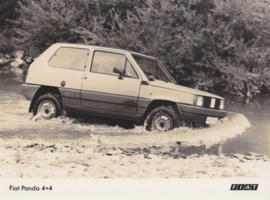 Fiat Panda 4x4, press photo, Germany, 9/1985