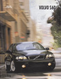 S60 Sedan brochure, 68 pages, 6/2002, Swedish language