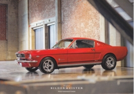 Mustang  Coupe, continental size postcard, Bildermeister, 03/2015
