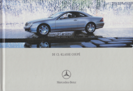 CL Coupé brochure, 70 pages, hard covers, 09/2003, Dutch language