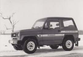 Daihatsu Wildcat GL Turbo 4x4, press photo, German, 8/1985