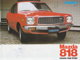 818 brochure, 12 pages, 04/1977, German language