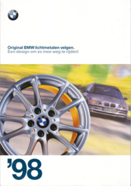 Alloy Wheels all models brochure, 56 pages, A4-size, 04/1998, Dutch language