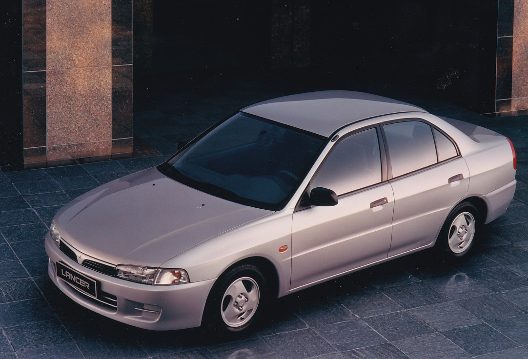 Mitsubishi Lancer Sedan, press photo, Belgium, 1996