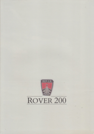 200 Series brochure, 8 pages, A4-size, 1987, Dutch language, # EO 348