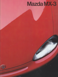 MX-3 brochure, 20 pages, 03/1992, Italian language