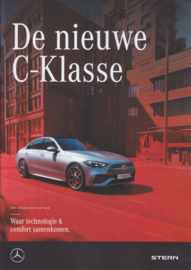 C-Class brochure, 12 pages, 2021, Dutch language