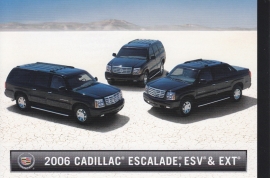 Escalade models, US postcard, 2006