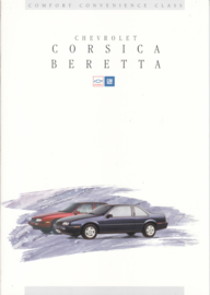 Corsica & Beretta 1994, 16 page folder, Dutch language