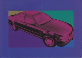 Legend Sedan, Swiss postcard, DIN A6, about 1992