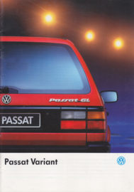 Passat Variant brochure, 28 pages.,  A4-size, Dutch language, 1/1993