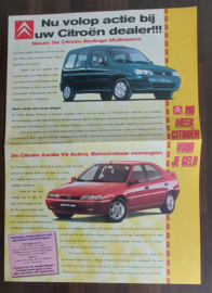 Program 'Newspaper" folder, 8 pages, 1997, Dutch language