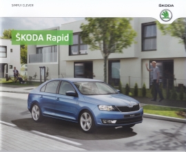 Rapid Sedan brochure, 32 pages, Dutch language, 01/2013