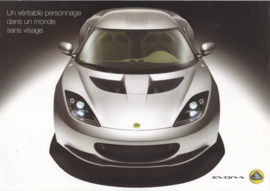 Evora V6 Coupe, 2 page leaflet, DIN A4-size, factory-issued, 2008, French language