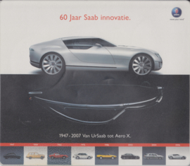 Saab 60 years of innovation, mouse mat, 2007, Dutch