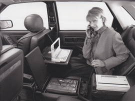 Ford  Scorpio mobile office, press photo, Germany, 9/1991