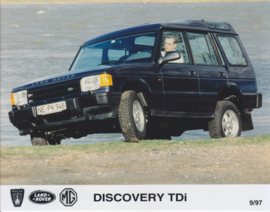 Land Rover Discovery TDi, press photo, Germany, 9/1997