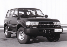 Toyota LandCruiser Wagon, press photo, Belgium, 1/1994 (Salon)