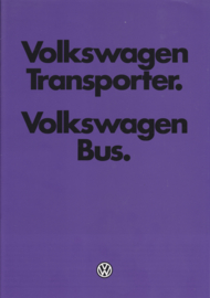 Transporter T3 brochure, 34 pages,  Dutch language, 08/1979