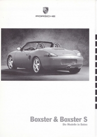 Boxster / Boxster S pricelist, 54 pages, 08/1999, German %