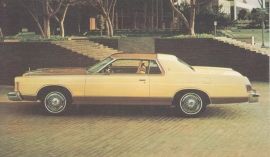 Marquis Brougham 2-Door Hardtop, US postcard, standard size, 1977