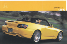 S2000 Convertible, US postcard, continental size, 2004, # ZO2415