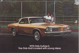 Cutlass S postcard, USA, 1975