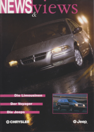 Program & Jeep brochure, A4-size, 28 pages, 08/1995, German language