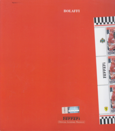Formula 1 champion F1 Michael Schumacher 2004, folder with 15 stamps sheet and a first day cover envelope, complete set by Bolaffi