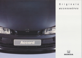 Accord accessories brochure, 14 + 2 pages, size A4, Dutch, 1993