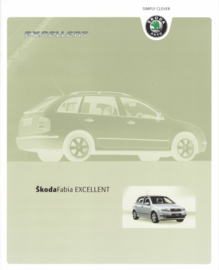 Fabia Exellent brochure, 4 pages, German language, 01/2004