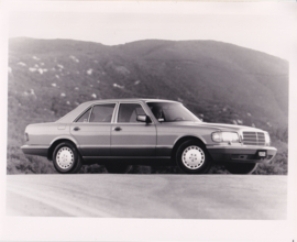 Mercedes-Benz 350 SD Turbo Sedan, press photo, USA,  1991