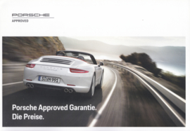 Approved Garantie (warranty) brochure, 4 pages, 03/2017, German language