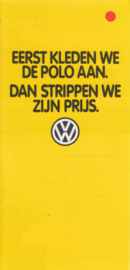 Polo Oxford & Cambridge folder, 6 small pages, Dutch language, 3/1984