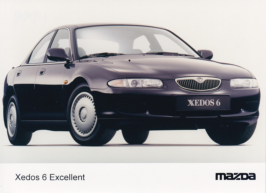 Mazda Xedos 6 'Excellent' Sedan, press photo, Dutch, 1999