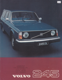 245 Estate leaflet, Dutch language, 1976