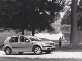 Volkswagen Golf generation IV - press photo - Germany - 8/1997