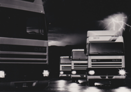 Daf 95 heavy duty truck, press photo, Dutch, c1989