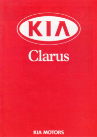 Clarus brochure, 8 pages, about 1998, Dutch language
