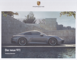 911 Carrera Coupe brochure, 48 large pages, 11/2018, German, hard covers