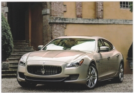 Quattroporte, postcard of Dutch Maserati Club, about 2014, # 1