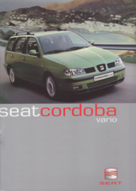 Cordoba Vario brochure, 32 pages, Dutch language, about 1999